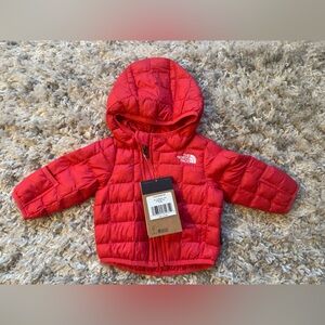 The North Face Thermoball Eco Jacket 0-3mo Paradise Pink NWT